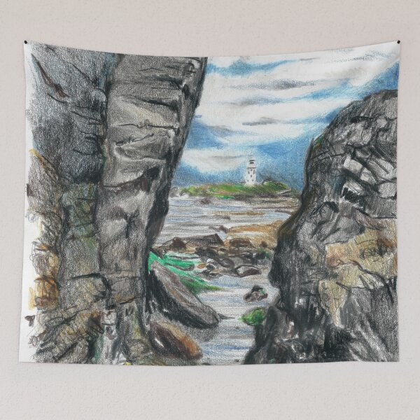 Item preview, Godrevey Lighthouse designed and sold by Jayson  Orr.