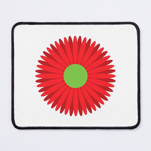 Item preview, Red and Green Flower designed and sold by kavanaghdesigns.