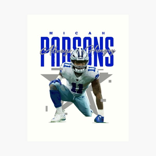 Art, Micah Parsons Dallas Cowboys Lb Football Sports Print Poster Wall Art  18x24