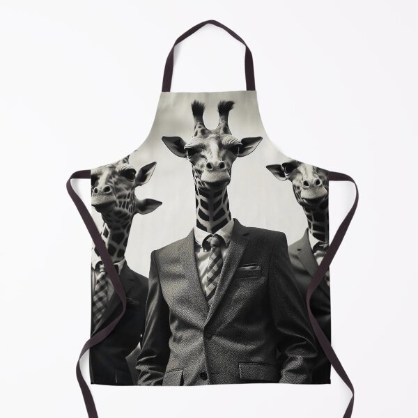 Item preview, The Elegance of Spots and Ties: Giraffes in Suits designed and sold by Brendon987.
