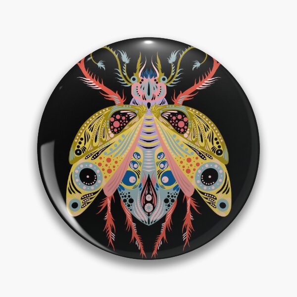 Item preview, Yellow Wings of the Brightly Colored Insect designed and sold by Chloë Ella Urbanczyk.