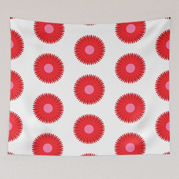 Item preview, Red and Pink Flower designed and sold by kavanaghdesigns.