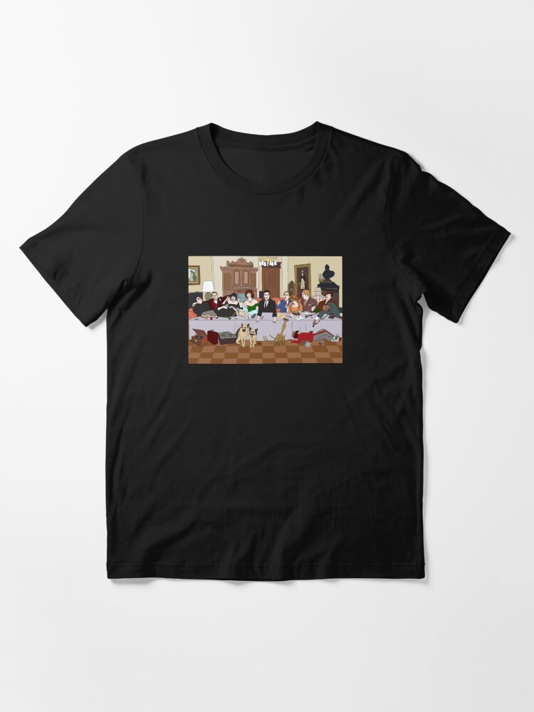 Thumbnail 3 von 7, Essential T-Shirt, Das letzte Abendmahl im Boddy Mansion designt und verkauft von TERRYUIAM.