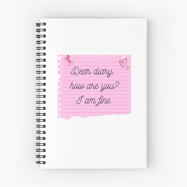 Item preview, Dear Diary Tina Belcher Quote designed and sold by Jordananne11.
