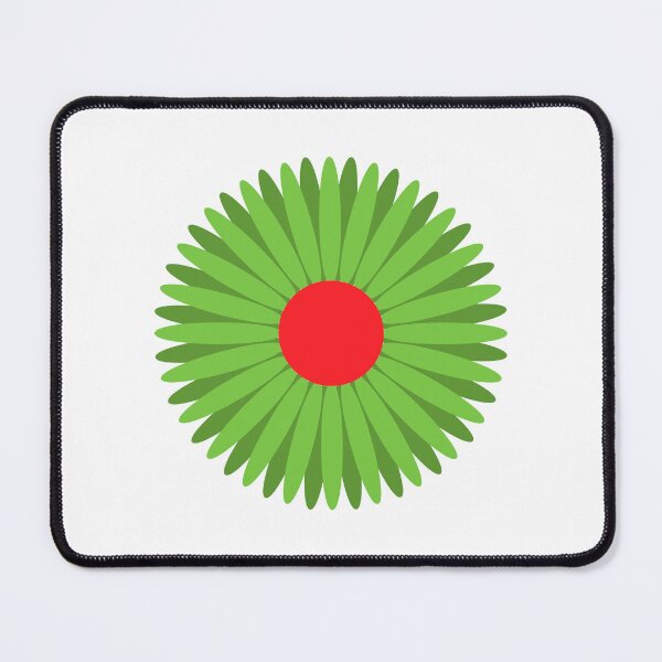 Item preview, Green and Red Flower designed and sold by kavanaghdesigns.
