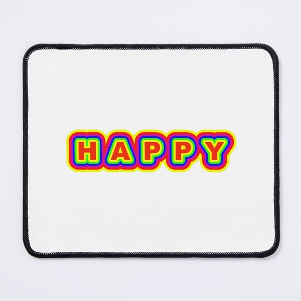 Item preview, Happy - one word text designed and sold by LiliyaHarpe.