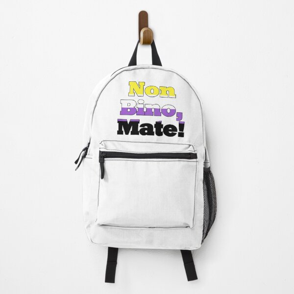 Item preview, Non Bino, Mate! (black outline) designed and sold by Dalekboy.