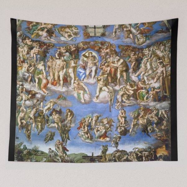 Item preview, Michelangelo Buonarroti's 'The Last Judgment' (1536-1541) - Digitally Remastered Classic Art designed and sold by TheHappyK.