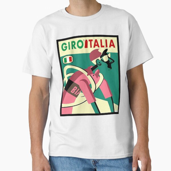 Aperçu de l'œuvre GIRO D ITALIA Impression abstraite de course de vélo fantaisiste créée et vendue par GusIllingworth.