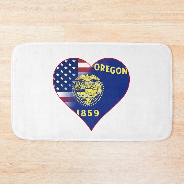 Item preview, State of Oregon Flag and American Flag Fusion Design designed and sold by Gsallicat.