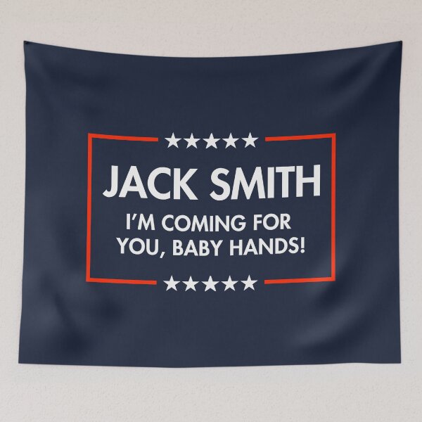 Item preview, Jack Smith - I'm coming for you Baby Hands (bold Blue) designed and sold by Thelittlelord.