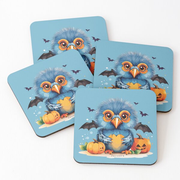 Item preview, Kawaii Halloween Cassowary designed and sold by MvuuStudio.