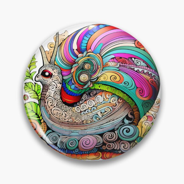 Artikelvorschau, Trippy Cooles mehrfarbiges Schneckendesign entworfen und verkauft von AfterSchoolSpec.
