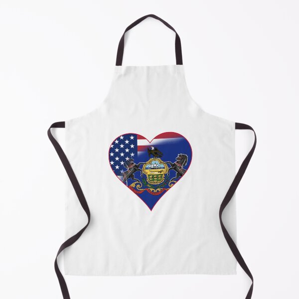 Item preview, State of Pennsylvania Flag and American Flag Fusion Design designed and sold by Gsallicat.