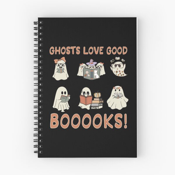 Item preview, Cute Ghosts Reading Booooks Halloween designed and sold by onthemovedesign.