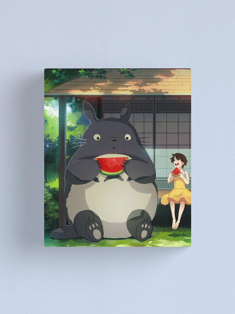 Totoro Wooden sold Painting - Fanart