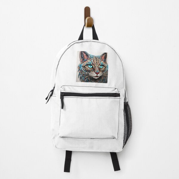 Artikelvorschau, Trippy Cooles mehrfarbiges Katzendesign entworfen und verkauft von AfterSchoolSpec.