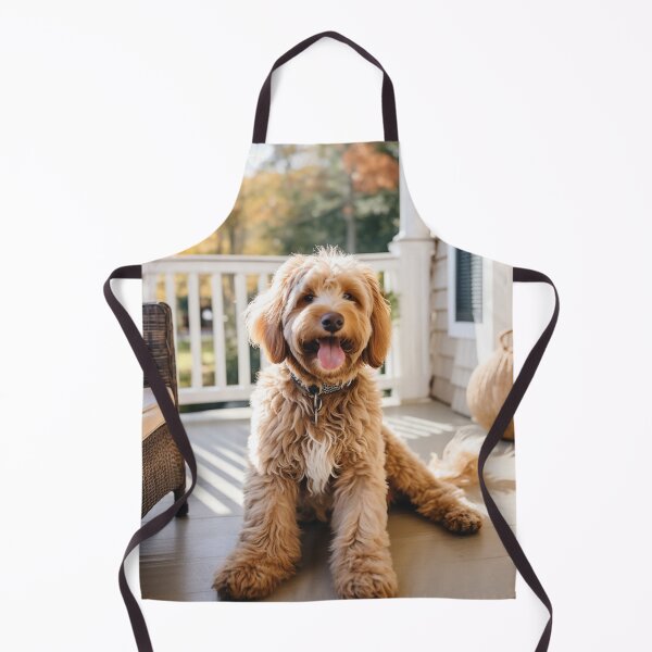 Item preview, Labradoodle on Porch designed and sold by Creative Shed Designs.