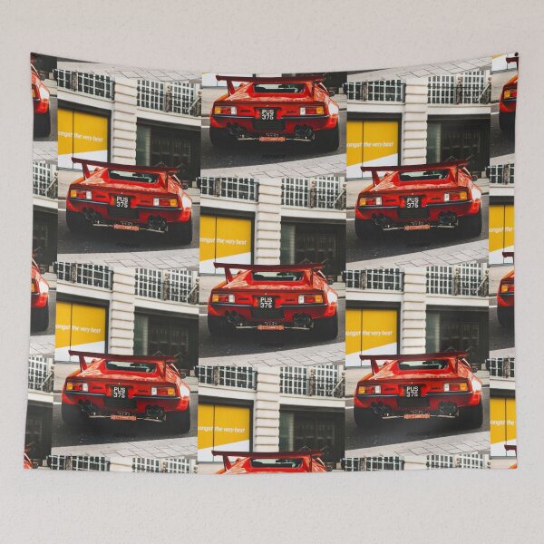 Item preview, DeTomaso Pantera Poster designed and sold by SolangeFind.