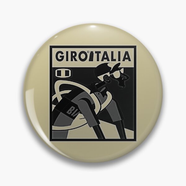 Item preview, giro d italia abstract whimsical bicycle racing print designed and sold by GusIllingworth.