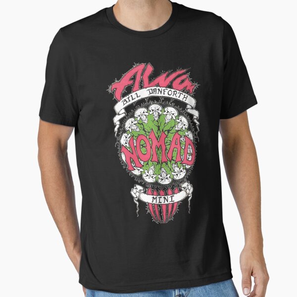 Aperçu de l'œuvre Bill Danforth, t-shirt de skateboard Alva. créée et vendue par pelixBarnesSt.