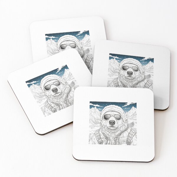 Artikelvorschau, Trippy Cooles Eisbär-Design entworfen und verkauft von AfterSchoolSpec.