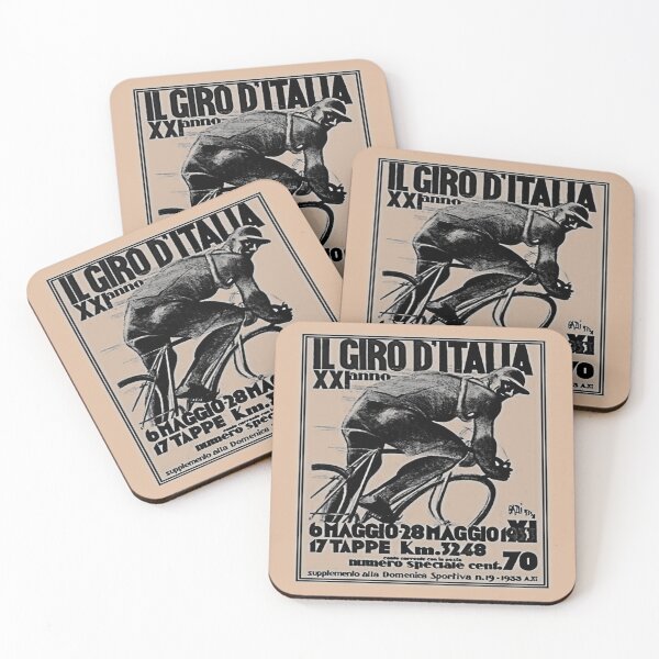 Item preview, giro d italia vintage bike racing advertising print designed and sold by GusIllingworth.