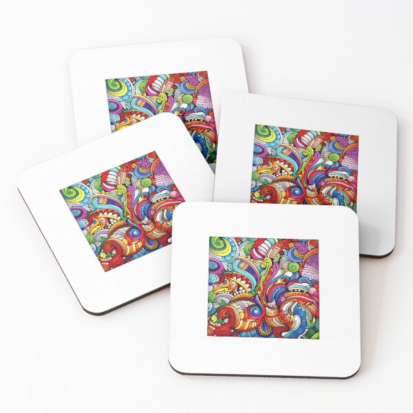 Item preview, Trippy Cool Multi Color Mosaic Design designed and sold by AfterSchoolSpec.