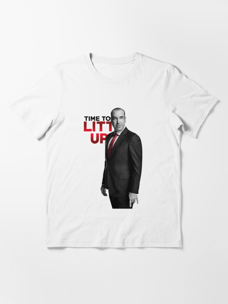 LOUIS LITT Vintage T Shirt Homage Unisex Suits Drama T-shirt 