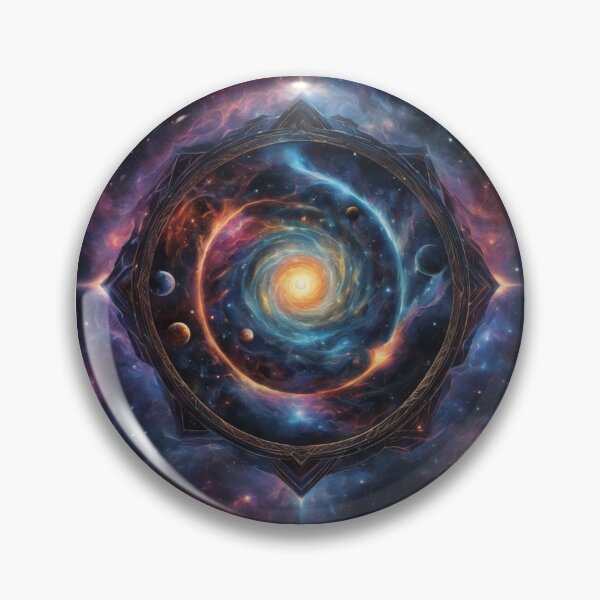 Item preview, Galactic Harmony - II designed and sold by positivVibesArt.