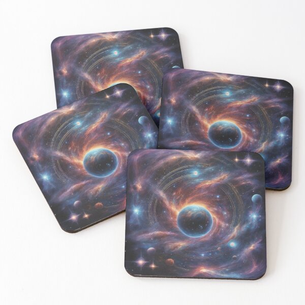 Item preview, Galactic Harmony - III designed and sold by positivVibesArt.