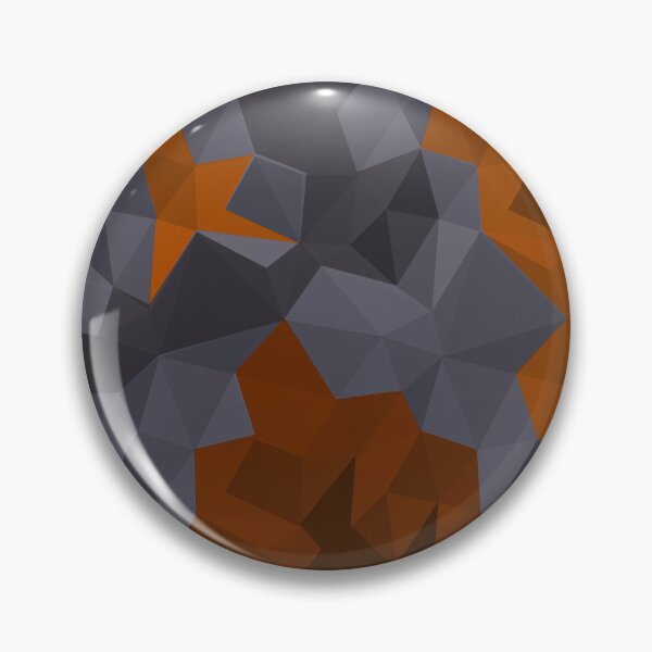 Item preview, Orange, terracotta, gray triangles. Polygonal pattern. designed and sold by marinaklykva.