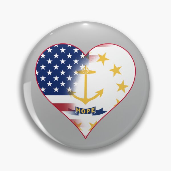 Item preview, Copy of State of Rhode Island Flag and American Flag Fusion Design designed and sold by Gsallicat.