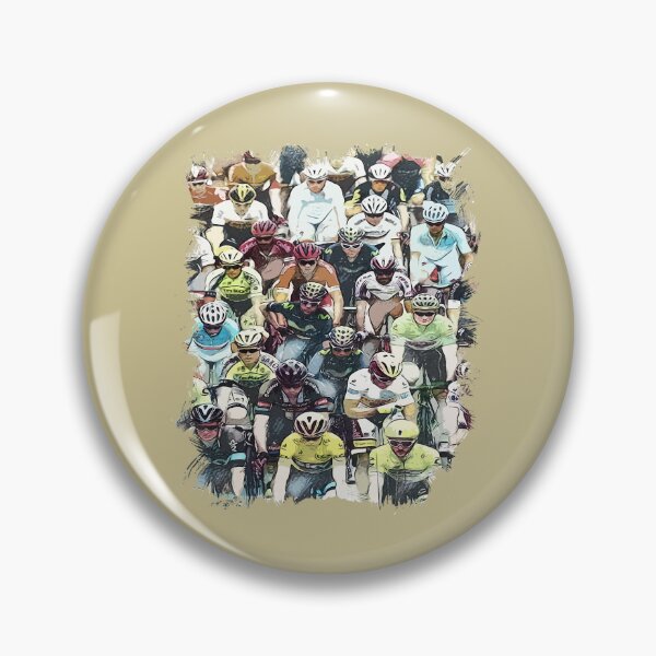 Item preview, PELOTON Abstract fan art Cycling heroes series designed and sold by GusIllingworth.