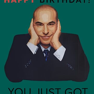 The Suits Birthday Greeting Card for Sale by OrlandoShirt