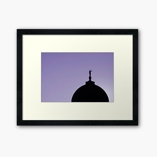 County Court House Framed Art Print