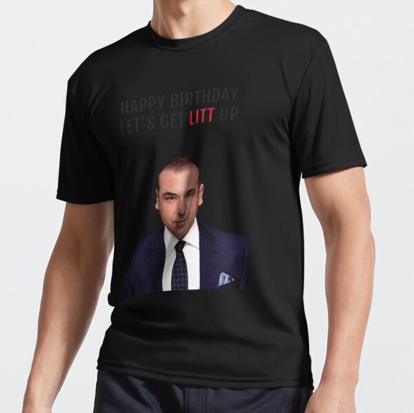 Get Litt Up Louis Litt Suits Lawyer Tv Show Law T' Men's T-Shirt