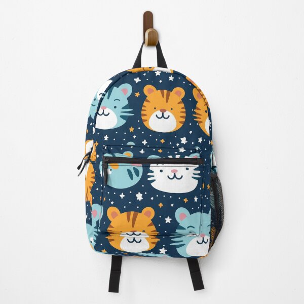 Item preview, Seamless pattern cute tiger designed and sold by JurgenGoLF.