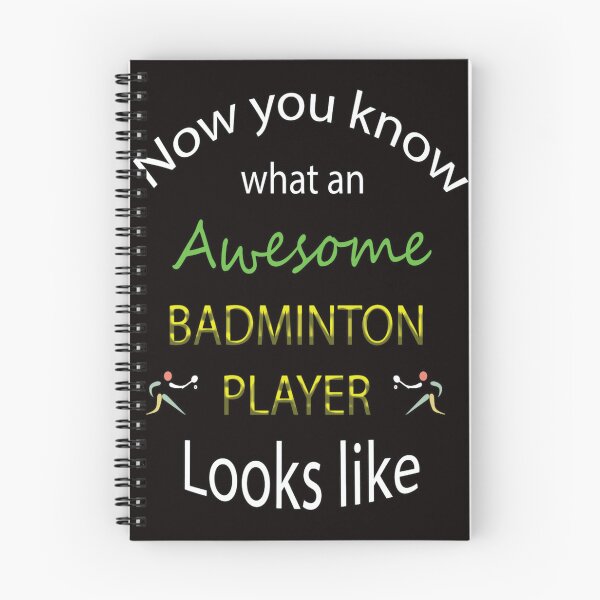 Item preview, Awesome Badminton Player designed and sold by JOANDOORNE.