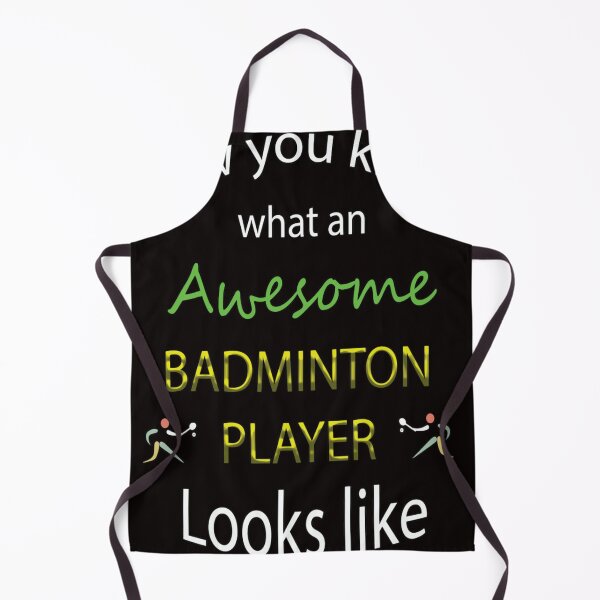 Item preview, Awesome Badminton Player designed and sold by JOANDOORNE.