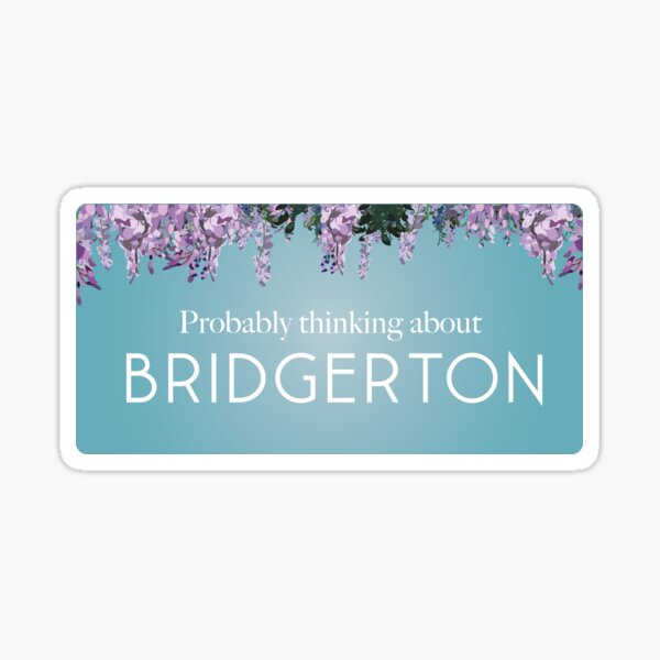 Aperçu de l'œuvre Je pense probablement à Bridgerton créée et vendue par theangstyartist.