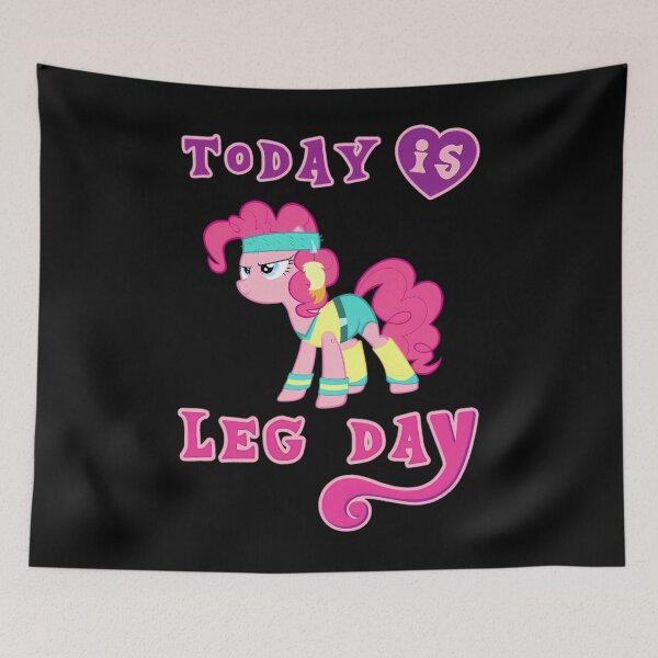 Artikelvorschau, Heute ist Leg Day Gym Motivation Pony Fitness entworfen und verkauft von ujqpgdxhhfs41.
