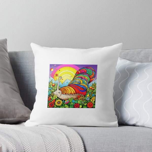 Item preview, Diseño de mosaico de caracol psicodélico multicolor fresco designed and sold by AfterSchoolSpec.
