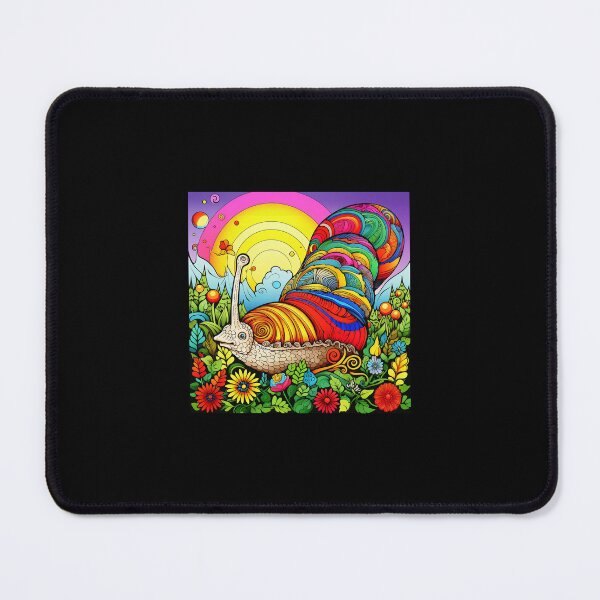 Item preview, Cool Multi Color Psychedelic Snail Mosaic Design designed and sold by AfterSchoolSpec.