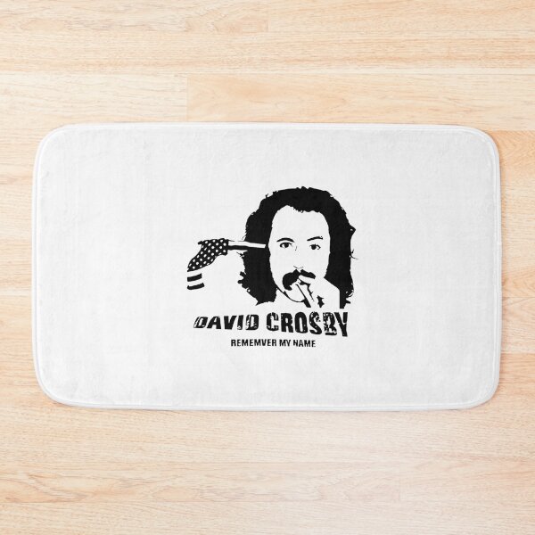 Artikelvorschau, David Crosby schwarz entworfen und verkauft von CONKLIN13.