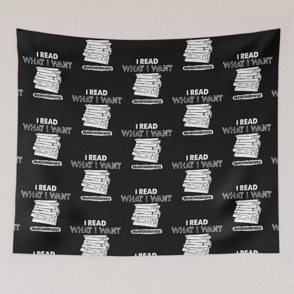 Item preview, I Read What I Want Banned Books Week designed and sold by TheBunhomie.