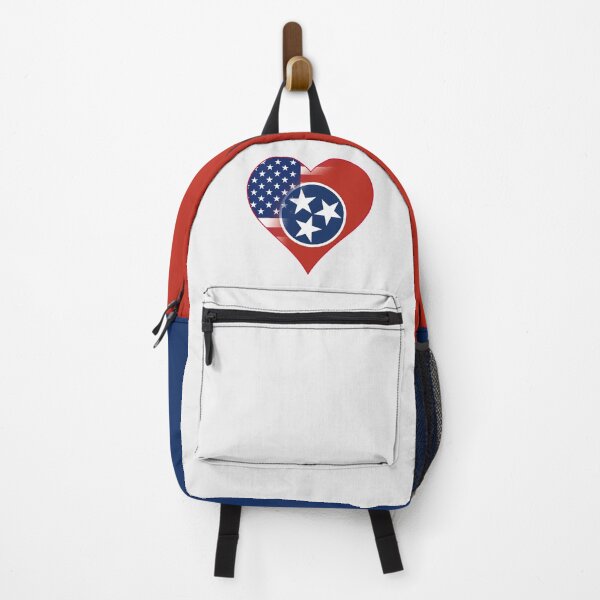 Item preview, State of Tennessee Flag and American Flag Fusion Design designed and sold by Gsallicat.