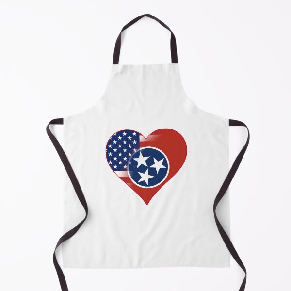 Item preview, State of Tennessee Flag and American Flag Fusion Design designed and sold by Gsallicat.