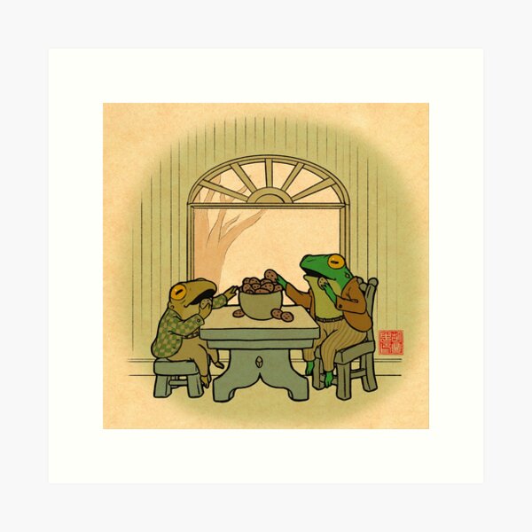 Kiss A Frog And Get A Prince Funny Frog Gift Art Print by Thomas
