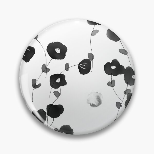 Item preview, Black glay flower designed and sold by Poplalau.